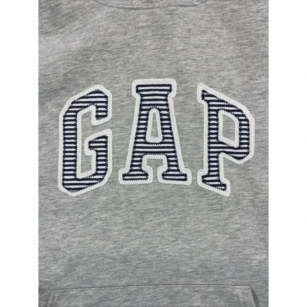 Gap Kids Large Gray Hooded Pullover Sweatshirt‎ Hoodie